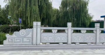 惠州 芝麻灰桥栏杆、河道栏杆安装效果