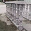 惠州 芝麻白圆形光面花瓶柱，栏杆