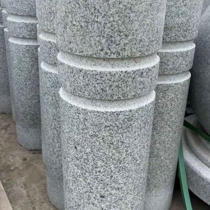 惠州 芝麻白花岗岩挡车柱、隔离柱多少钱