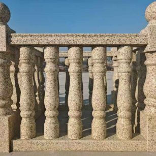 惠州 黄金麻栏杆（扶手，花瓶柱，将军柱）