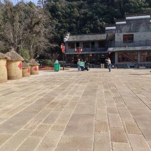 惠州仿古石铺装效果