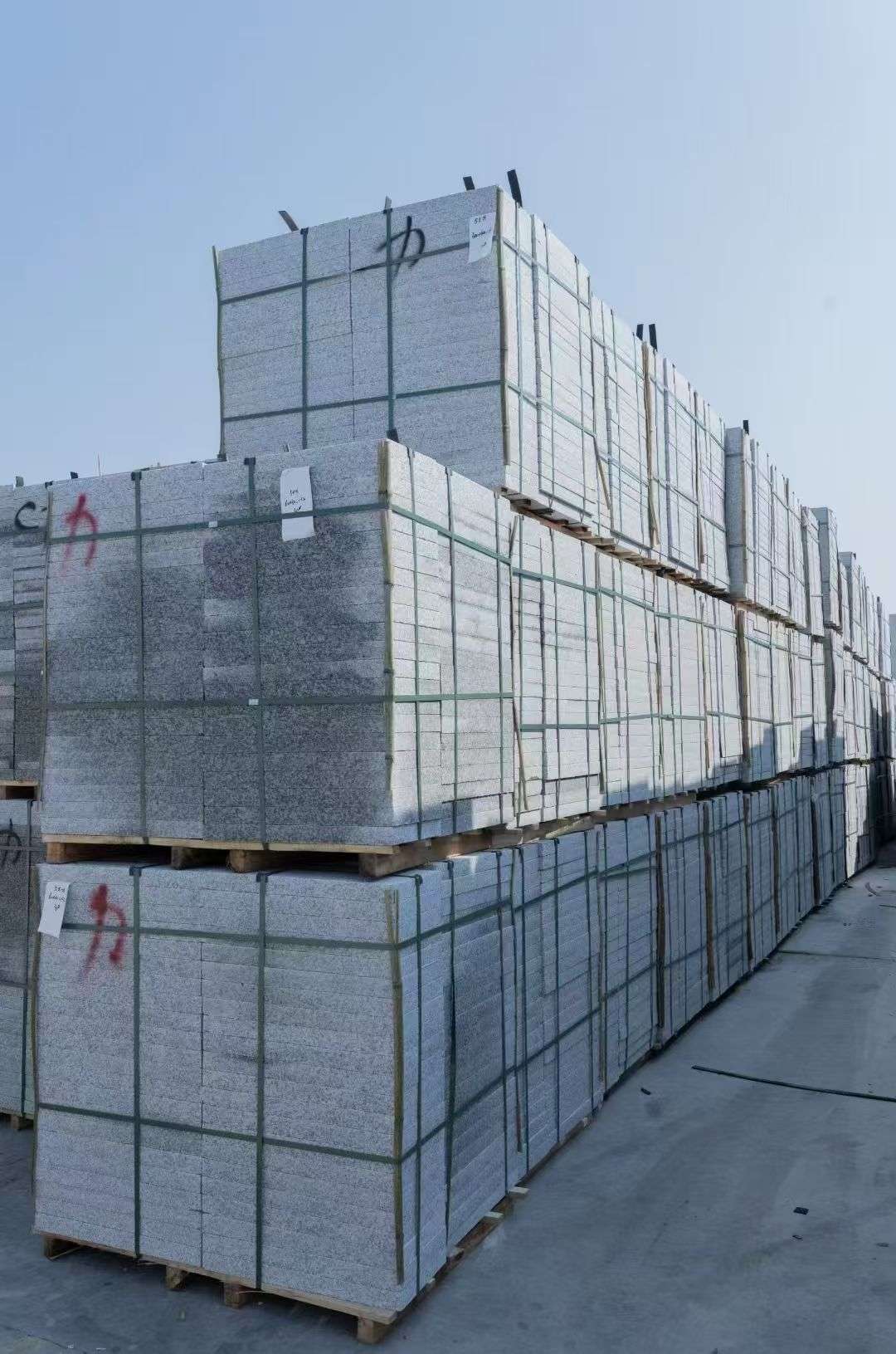 惠州 芙蓉白、大花白、小白花荔枝面成品地铺石