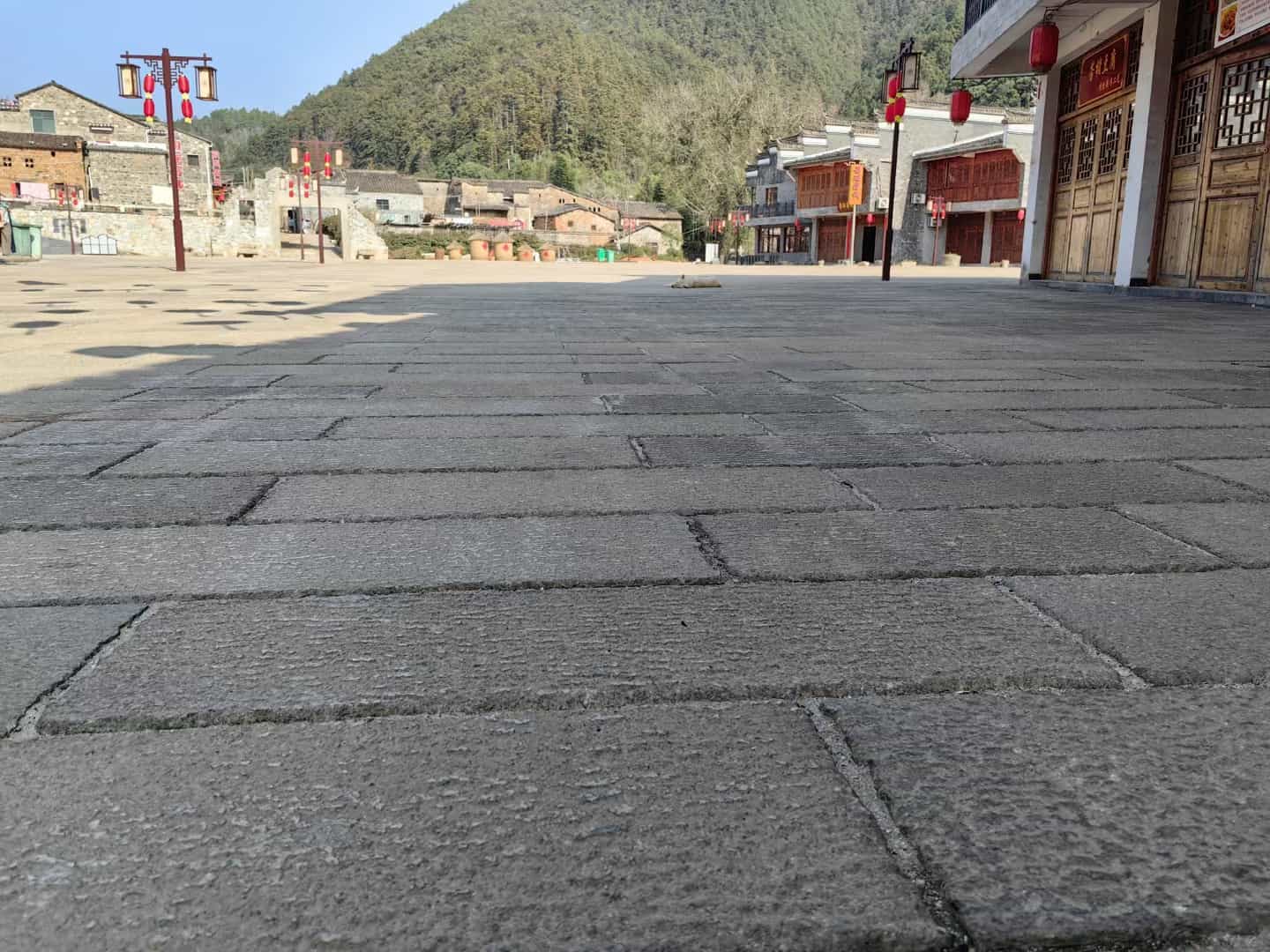 惠州仿古石铺装效果