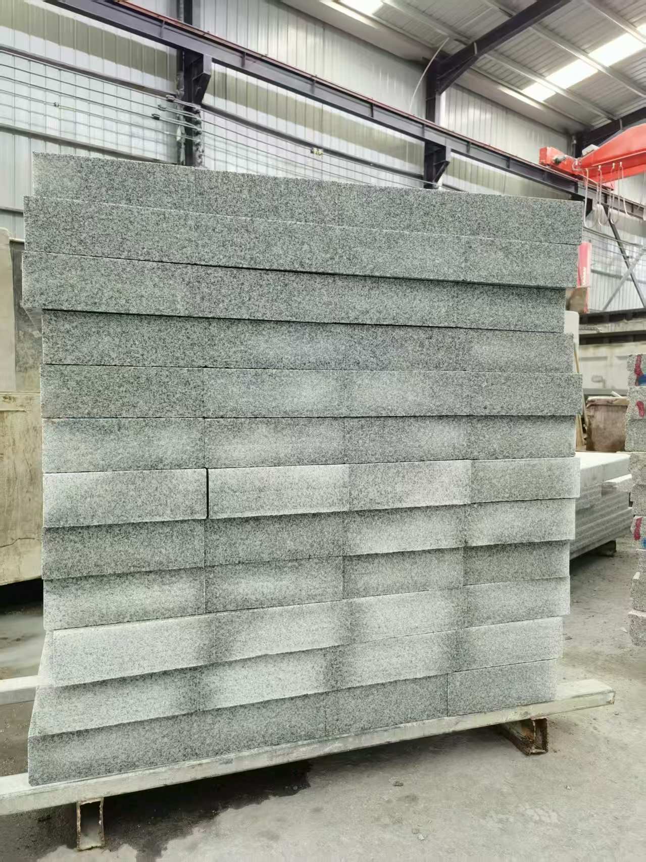 惠州 芝麻白10公分300*600广场地铺，A料定制，尺寸标准，厚薄均匀