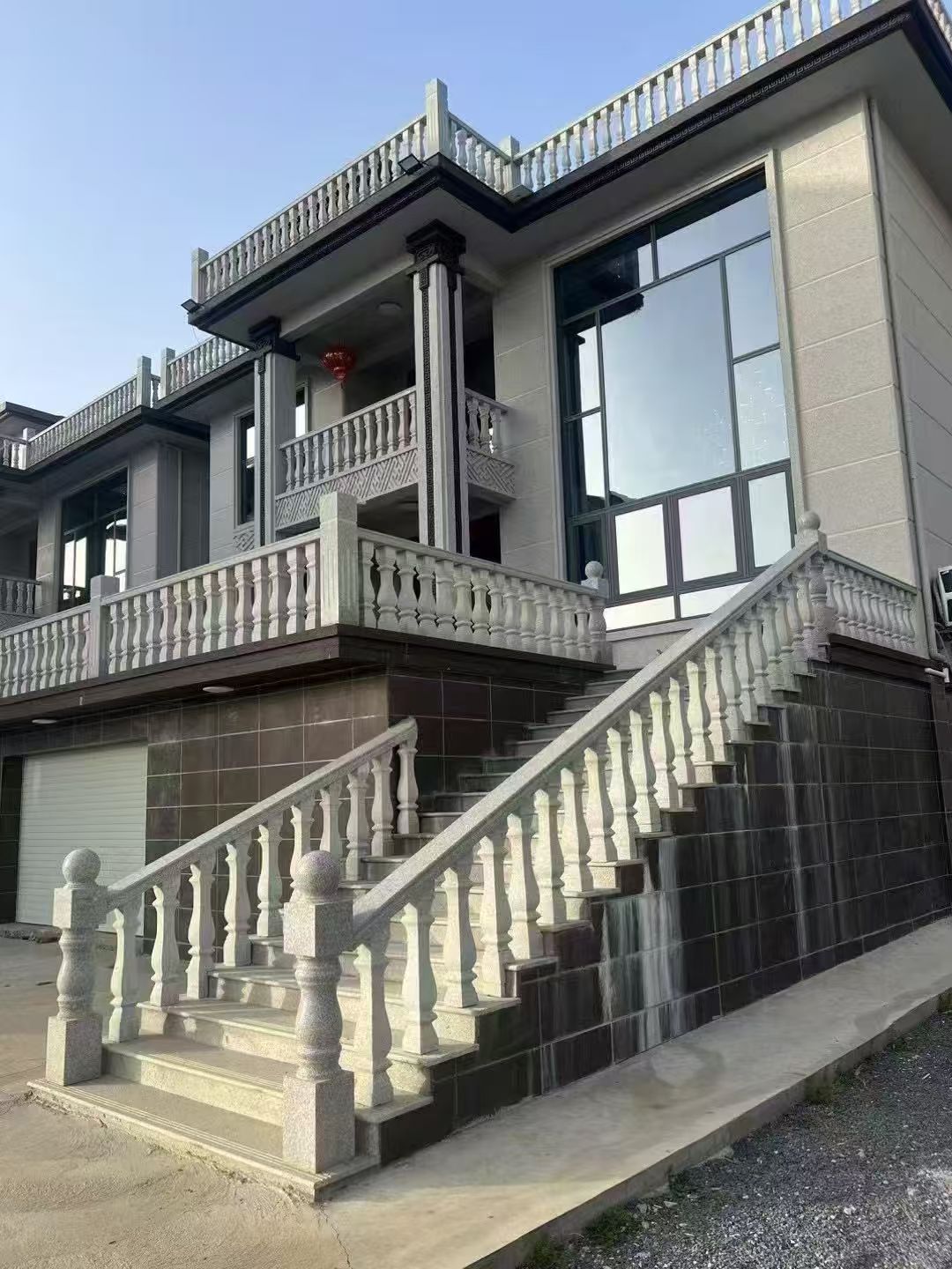 惠州 芝麻白别墅阳台栏杆，楼梯栏杆