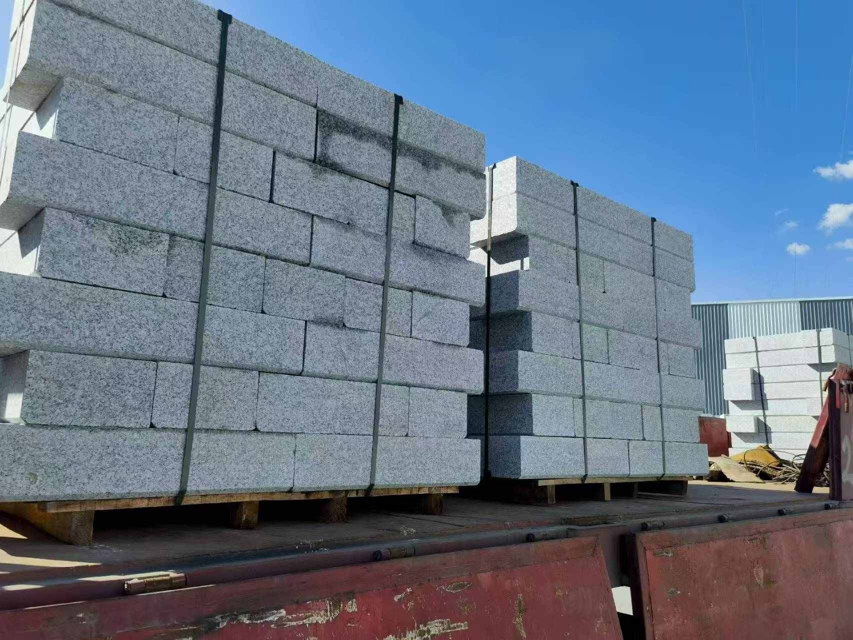 惠州 路沿石装车出货