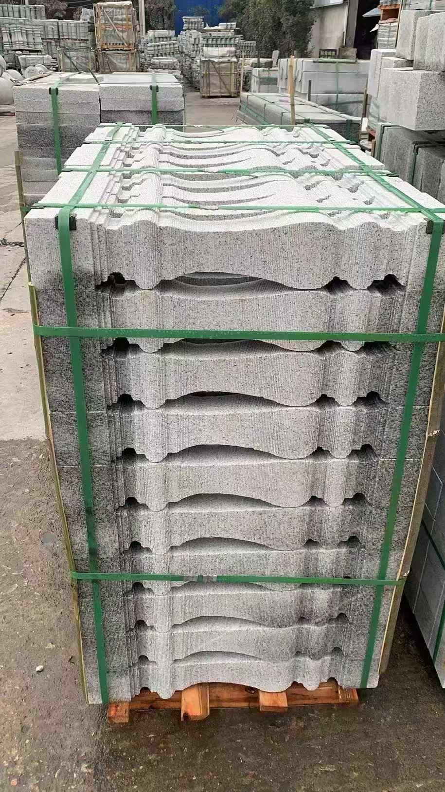 惠州 芝麻白方形拉丝面，栏杆花瓶柱